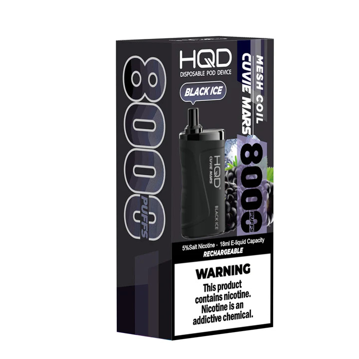 All HQD Cuvie Mars 8000 Puff Disposable Vape