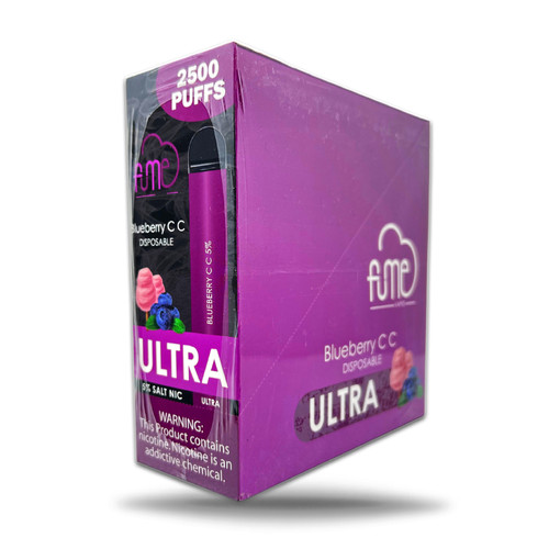 FUME Ultra 2500 Puff Disposable Vape - Blueberry Cotton Candy