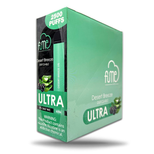 FUME Ultra 2500 Puff Disposable Vape - Desert Breeze
