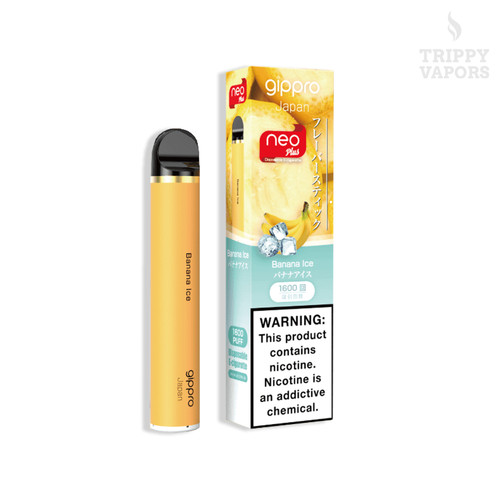 Gippro 1600 Puffs Disposable Vape - Banana Ice