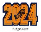 4 Digit Block Grad Year