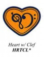 Heart with Clef