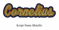 Script Name Metallic