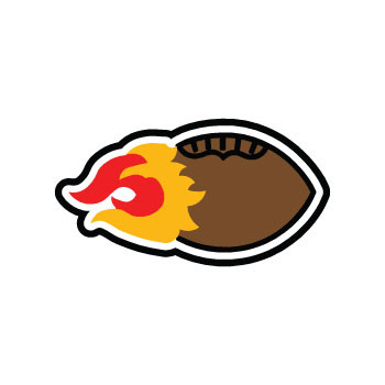 Football w/ Flame
