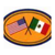 US & Mexico Flags (FLGUSMEX*#)