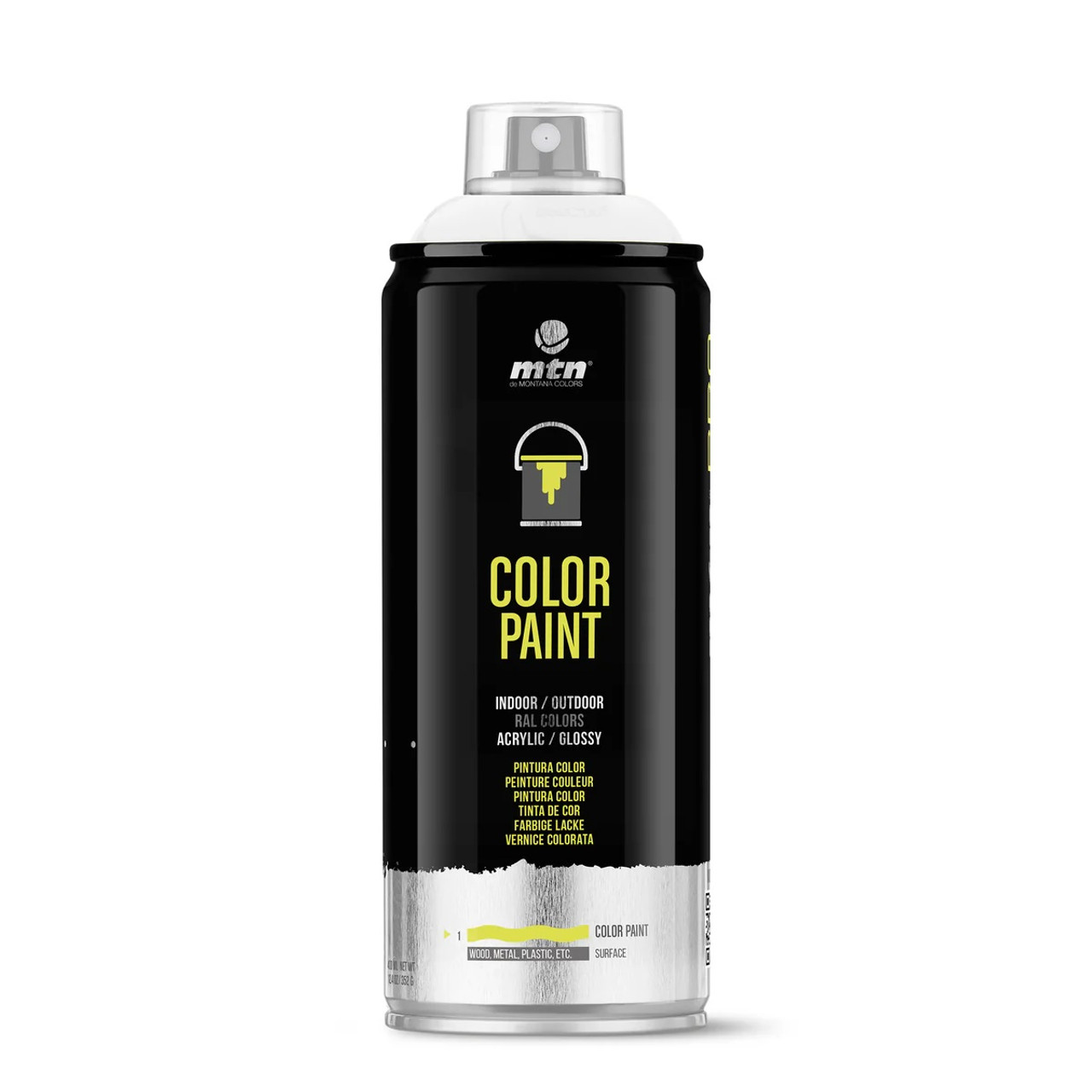 Montana PRO Spray Paint 400ml RAL 9010 - White