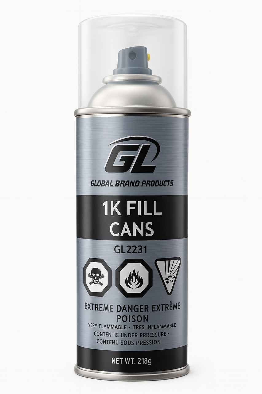 1K Basecoat Spray Can (Clear Coat Required)