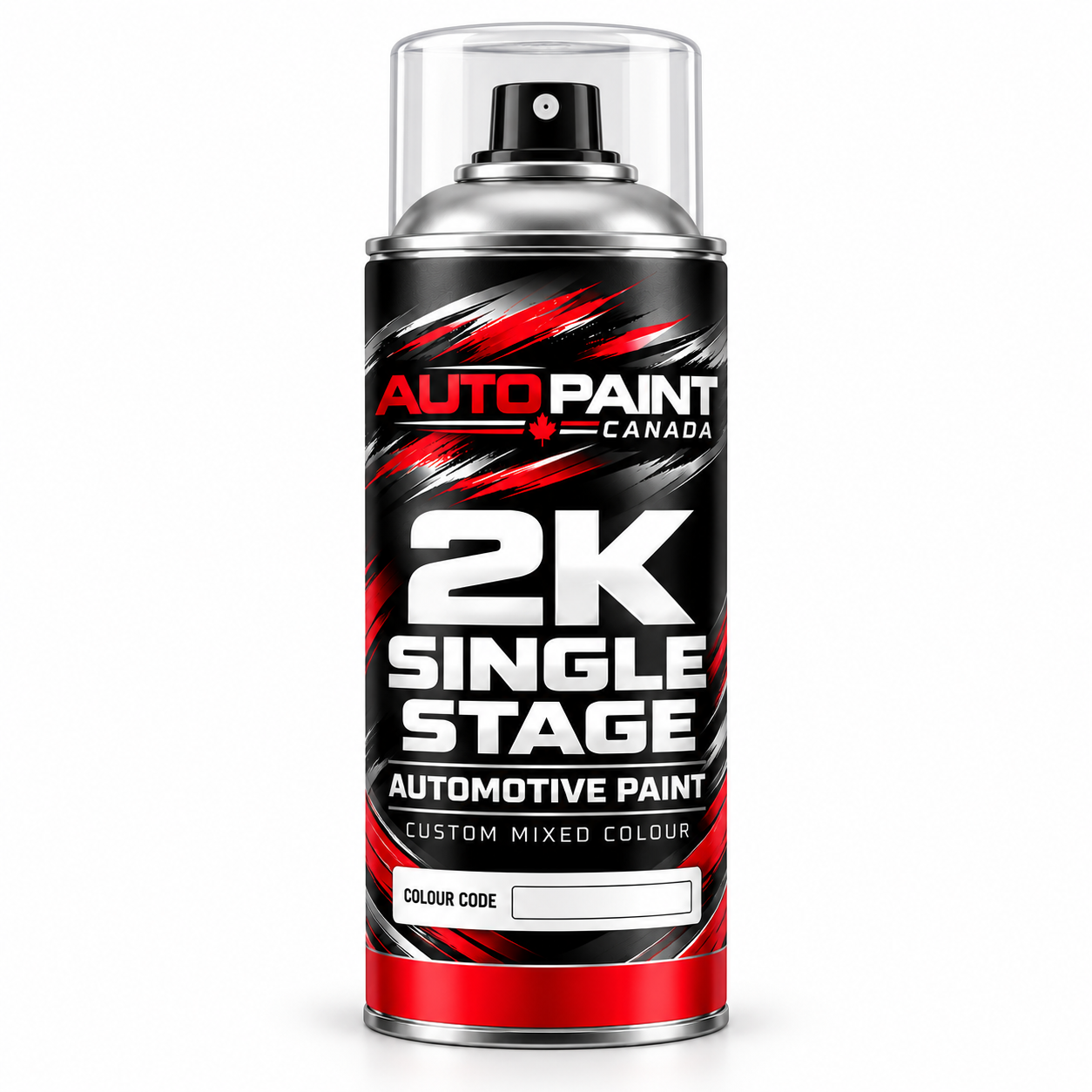 2K Single Stage Spray Can (Dries Glossy – No Clear Coat Required)