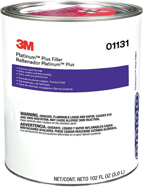 3M Platinum Plus Body Filler 1 Gal