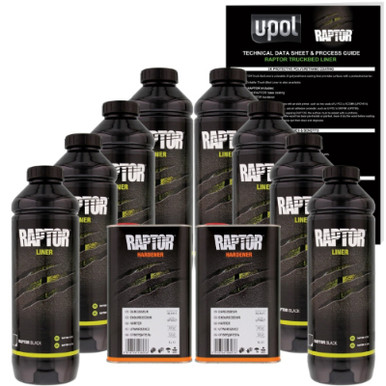 Wcf Guide Raptor Cc1 RAPTOR® Liner KIT 8LT (BLACK) - Auto Paint Canada