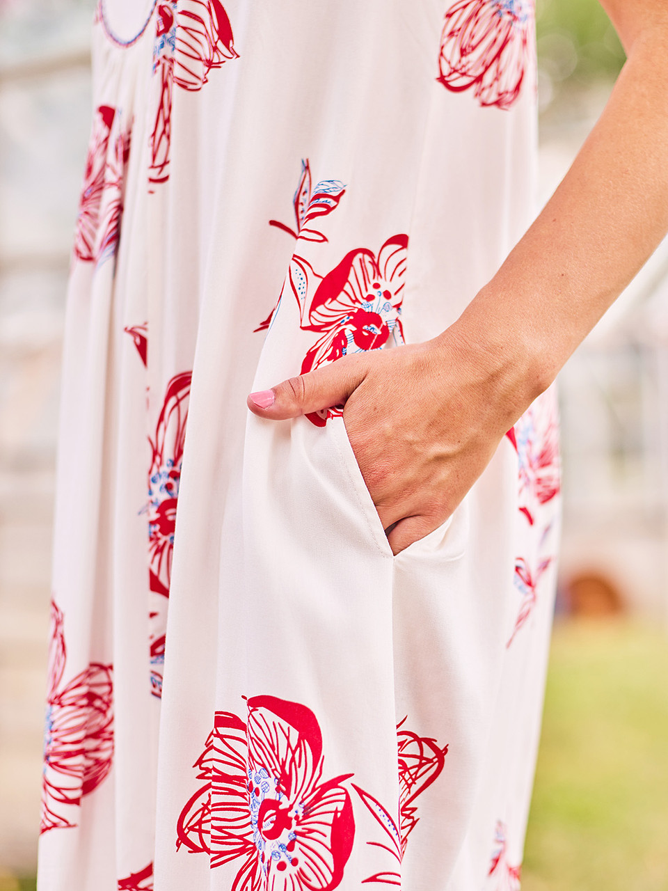 Sketch Flower Sundress | Shop Beautiful Designs by April Cornell