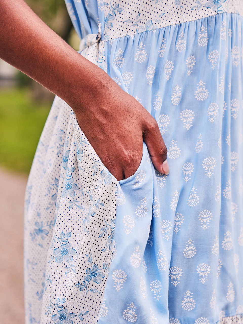 Eloise Patchwork Dress | Shop Beautiful Designs by April Cornell