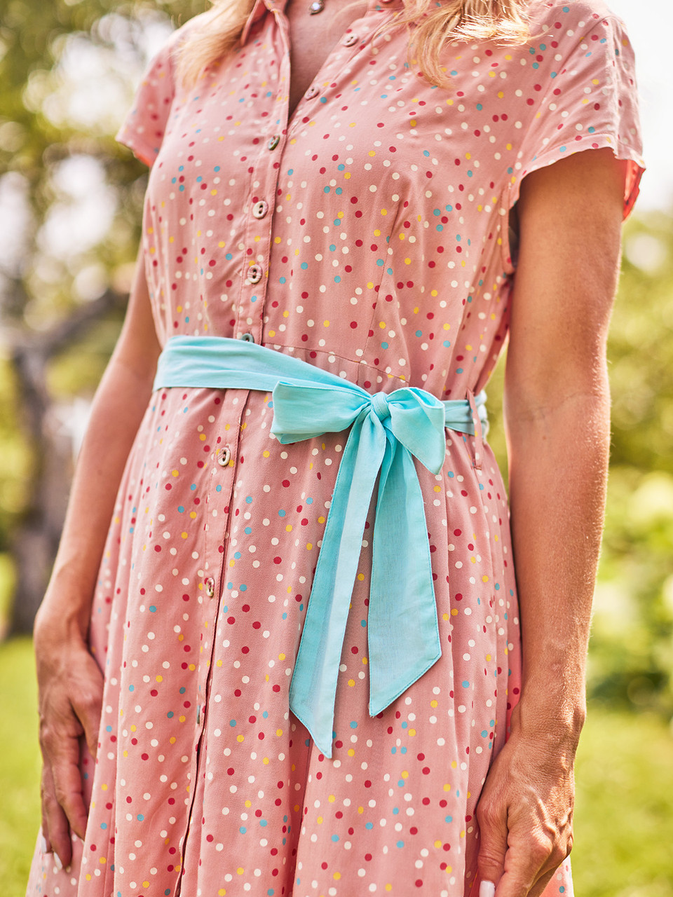 Happy Dot Shirtwaist Dress | Shop Beautiful Designs by April Cornell