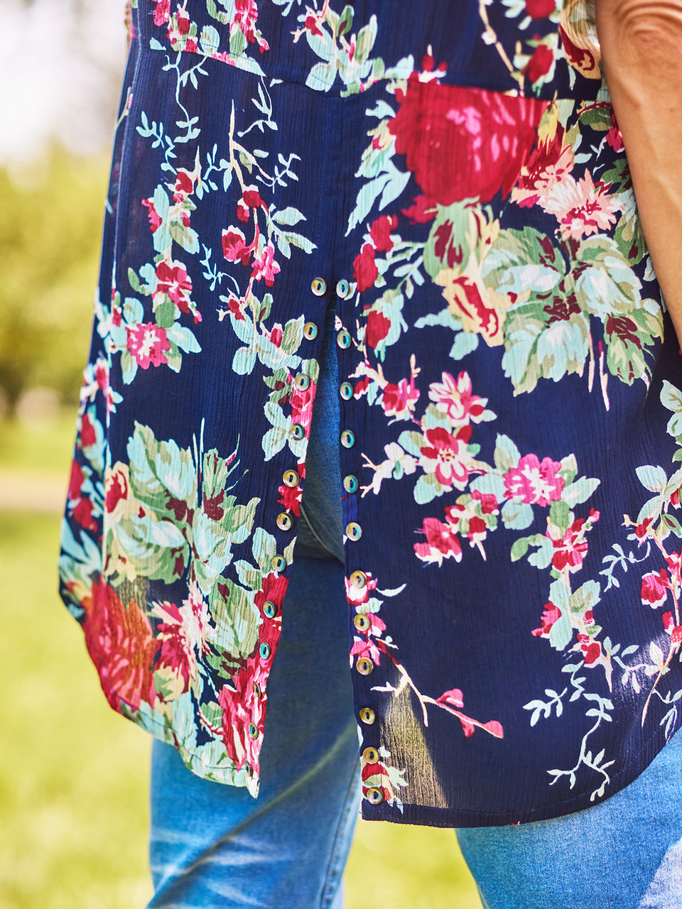 Mariana Sleeveless Tunic | Shop Beautiful Designs by April Cornell