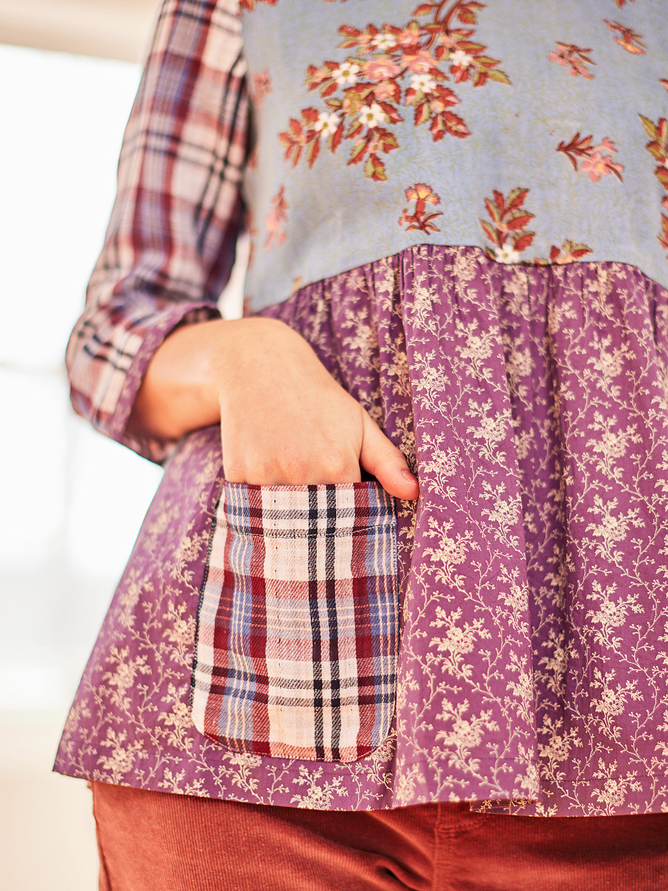 Sister Patchwork Blouse | Shop Beautiful Designs by April