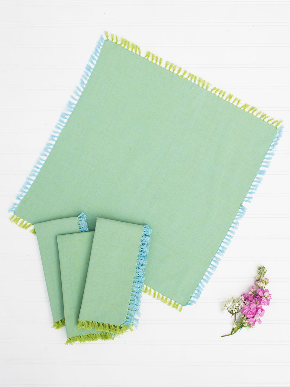 April Cornell Chambray Napkin - Thumbnail 5