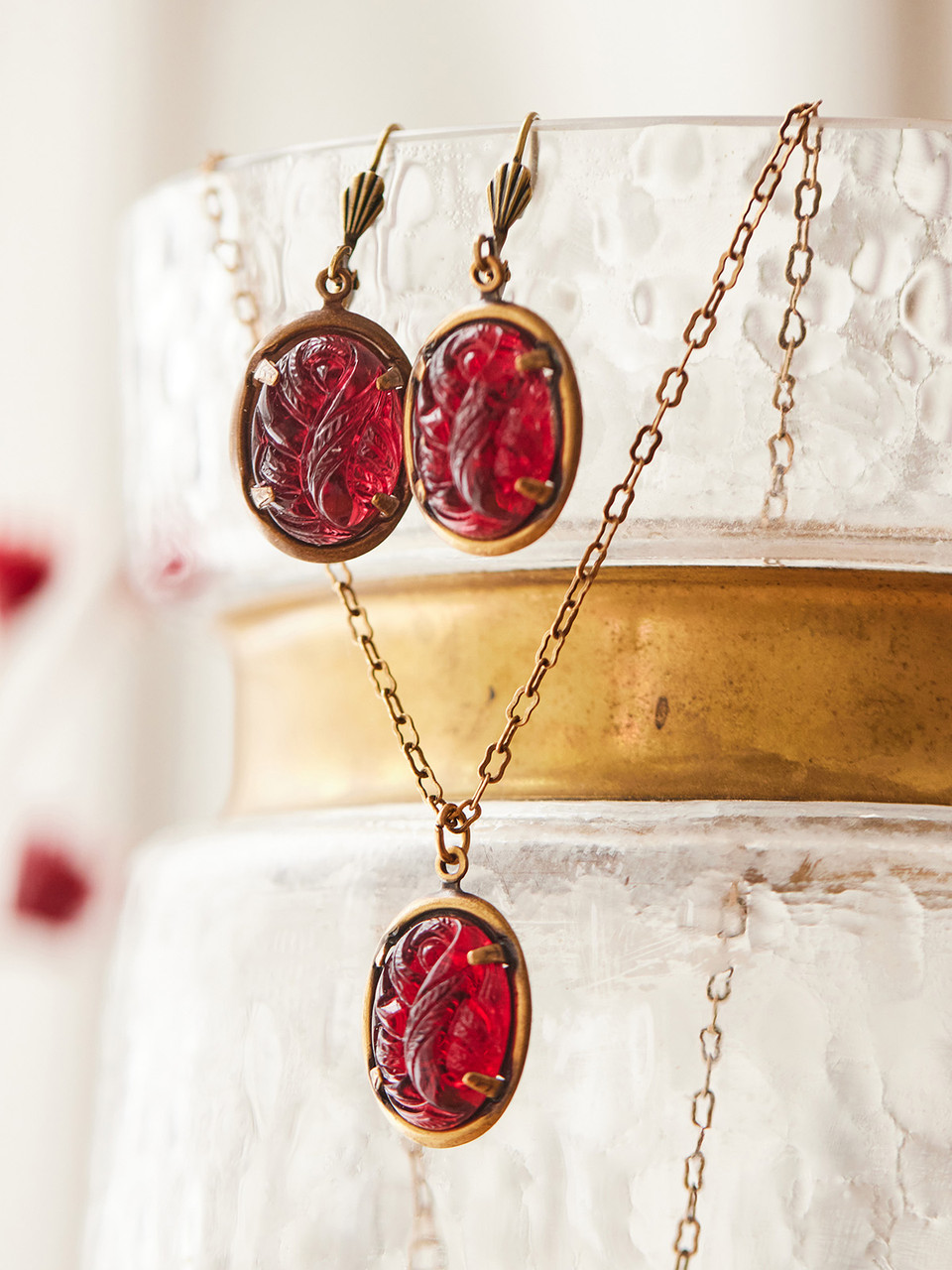 Holly Berry Necklace | Shop Beautiful Designs by April Cornell