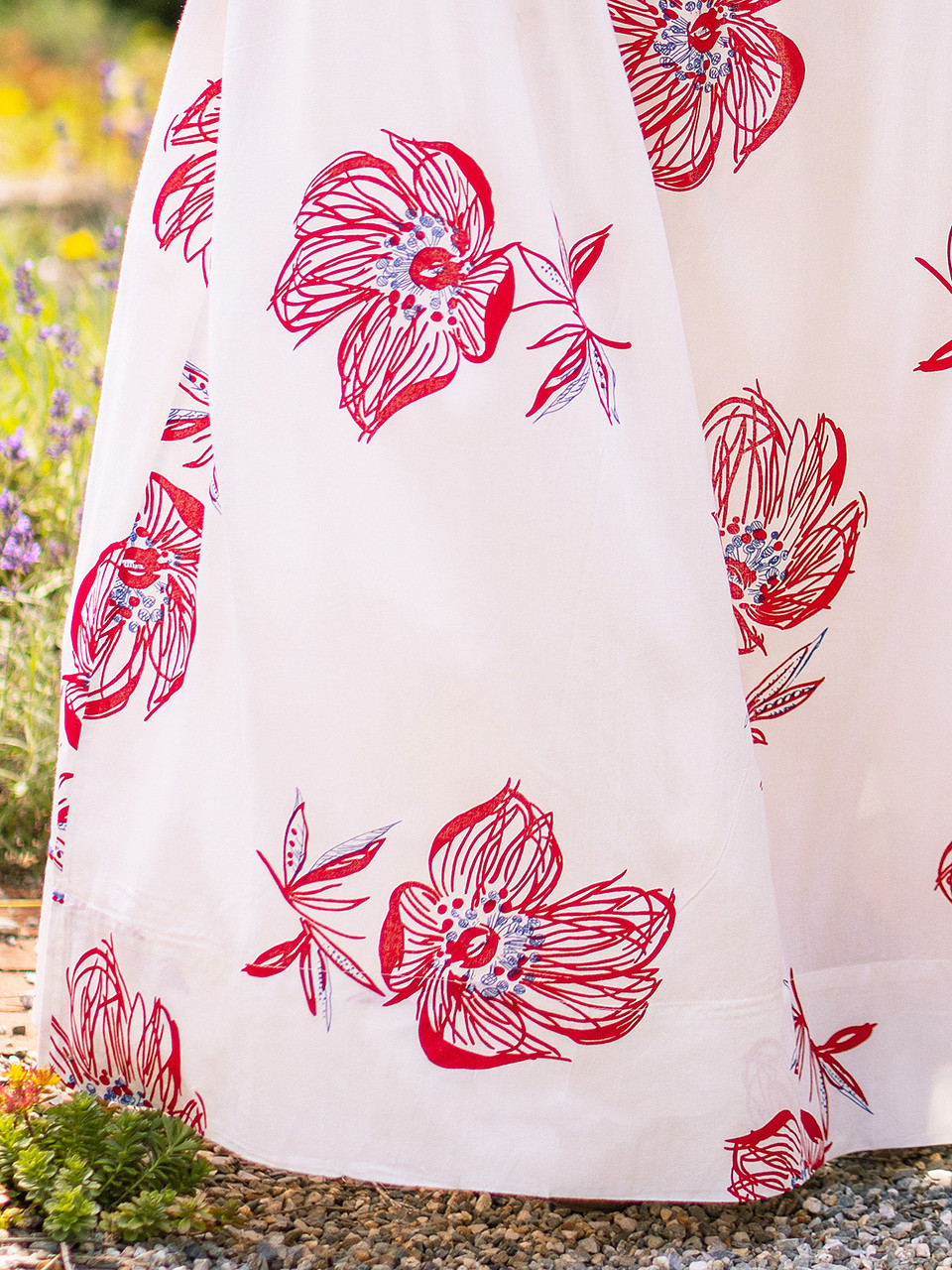 Sketch Flower Skirt | Shop Beautiful Designs by April Cornell