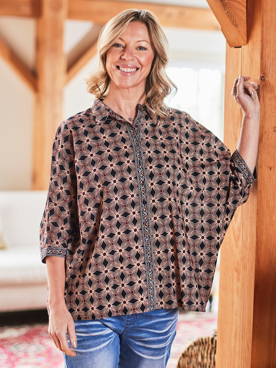 Lattice Blouse | Shop Beautiful Designs by April Cornell