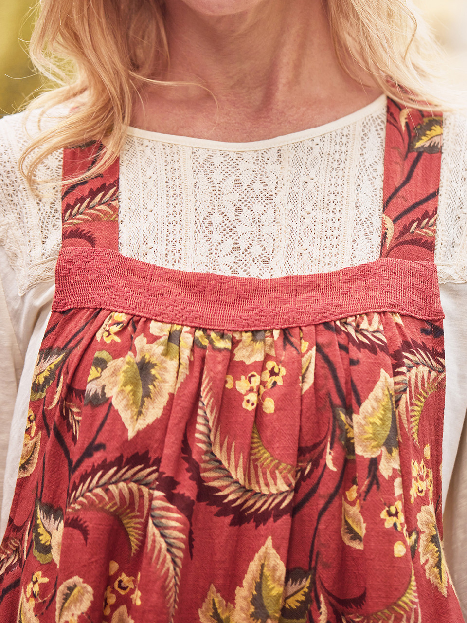Fern Forest Pinafore Dress | Shop Beautiful Designs by April Cornell