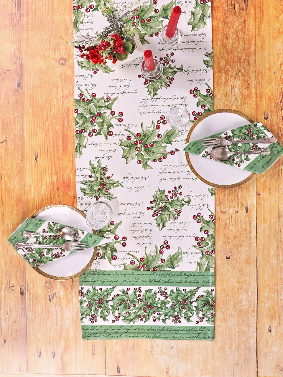 April Cornell Holly Song Runner - Thumbnail 2