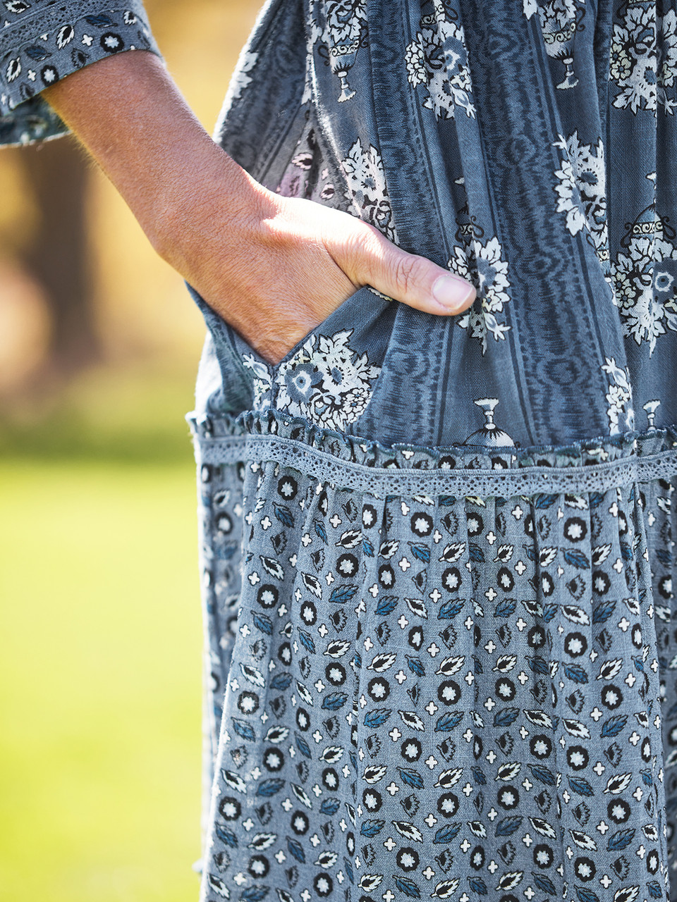 Porcelain Patchwork Dress | Shop Beautiful Designs by April Cornell