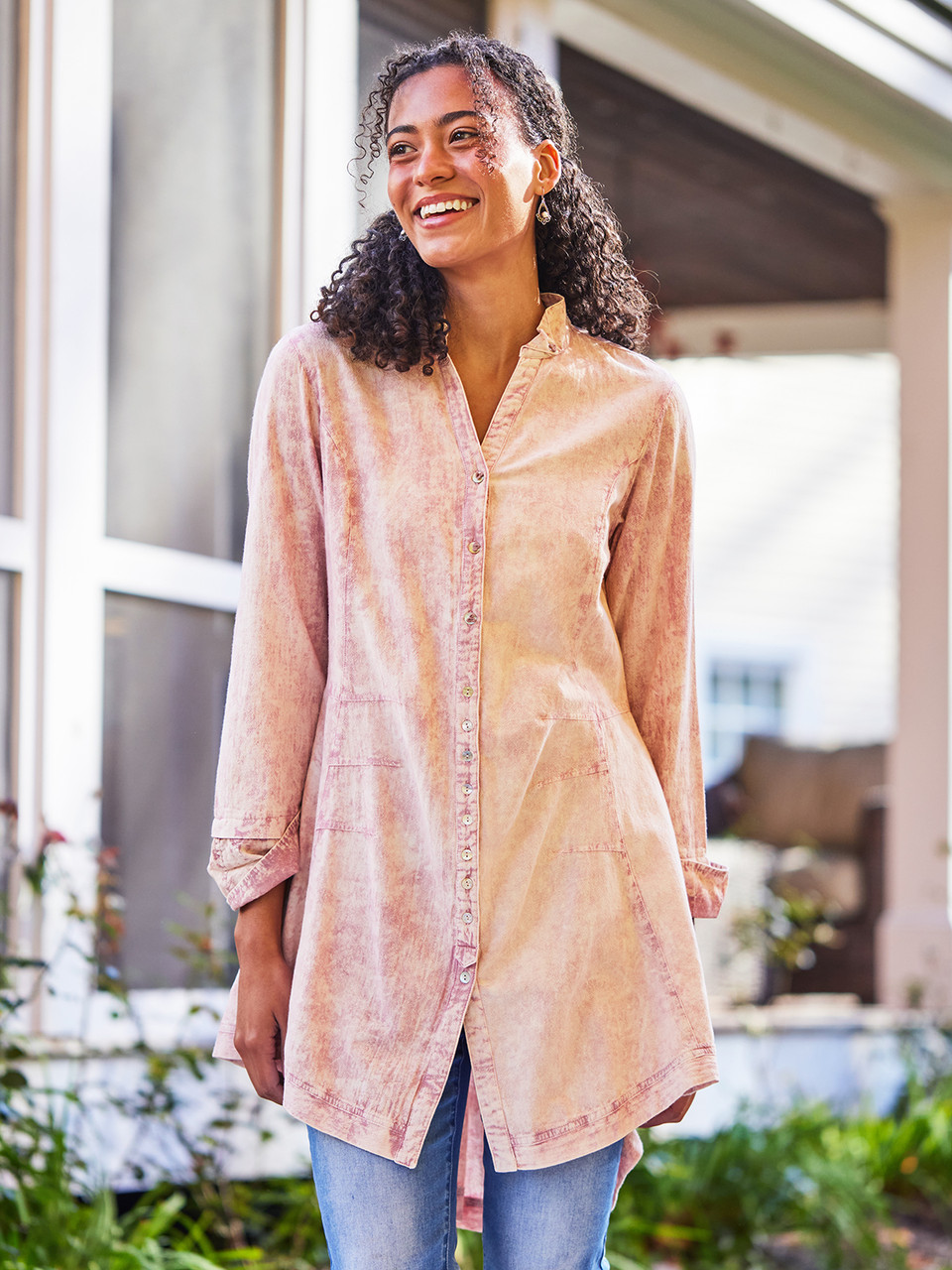 Lovely Tunic - Burnished Lilac | Shop Beautiful Designs by April