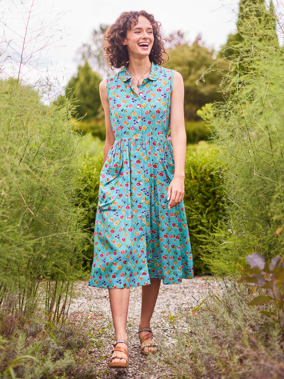 Flower Toss Porch Dress | Shop Beautiful Designs by April Cornell