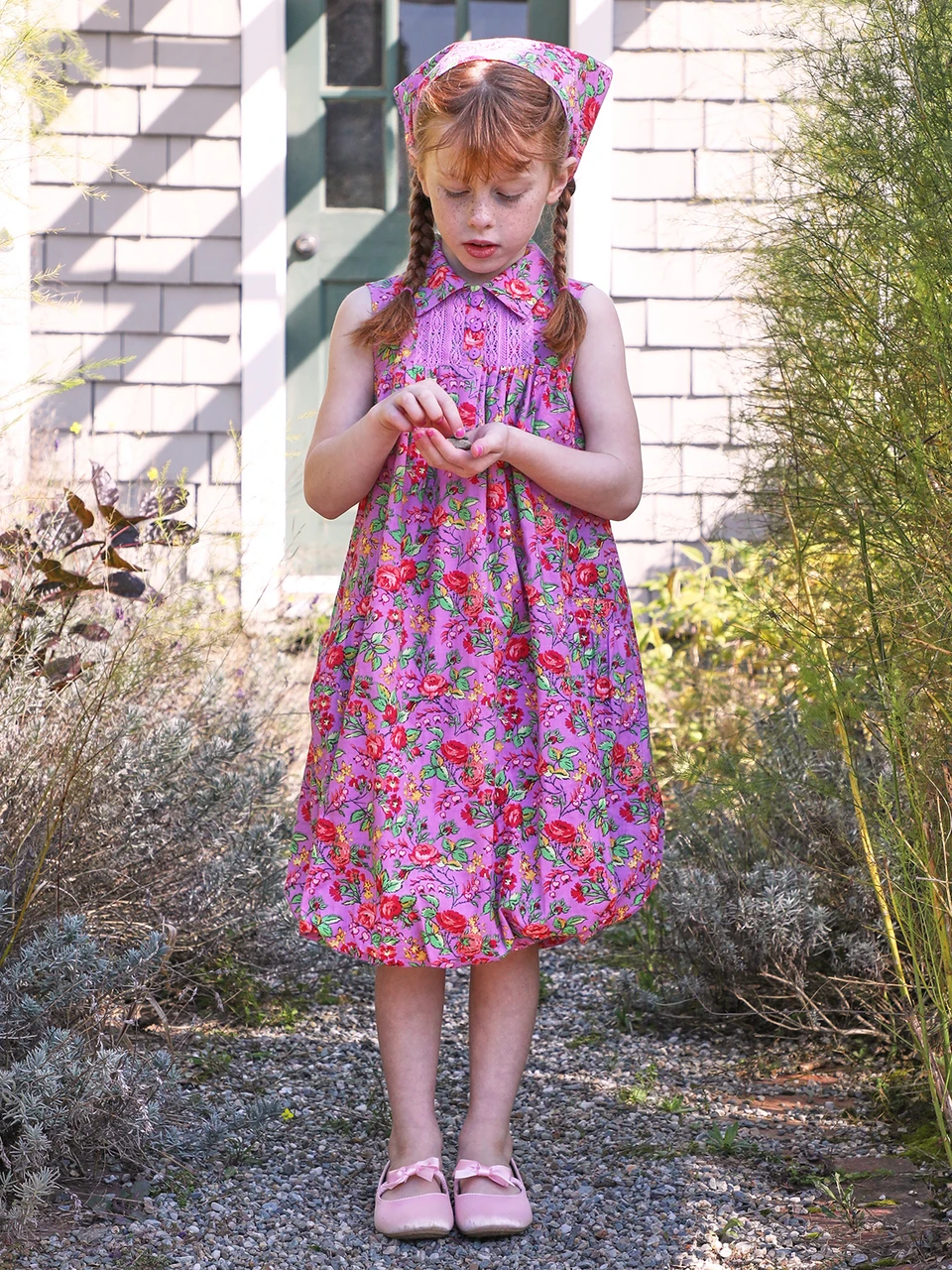 white christmas dresses Red Dress | Pink & Ivory Floral Cotton Linen Mini Shirt Dress main image 0
