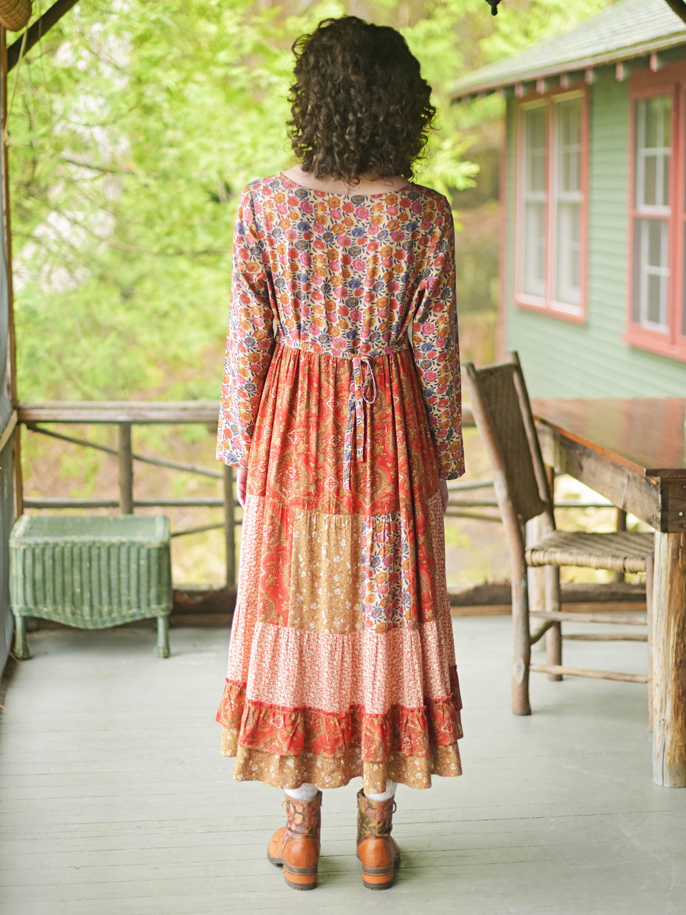 Krista Patchwork Dress - Multi | Shop Beautiful Designs by