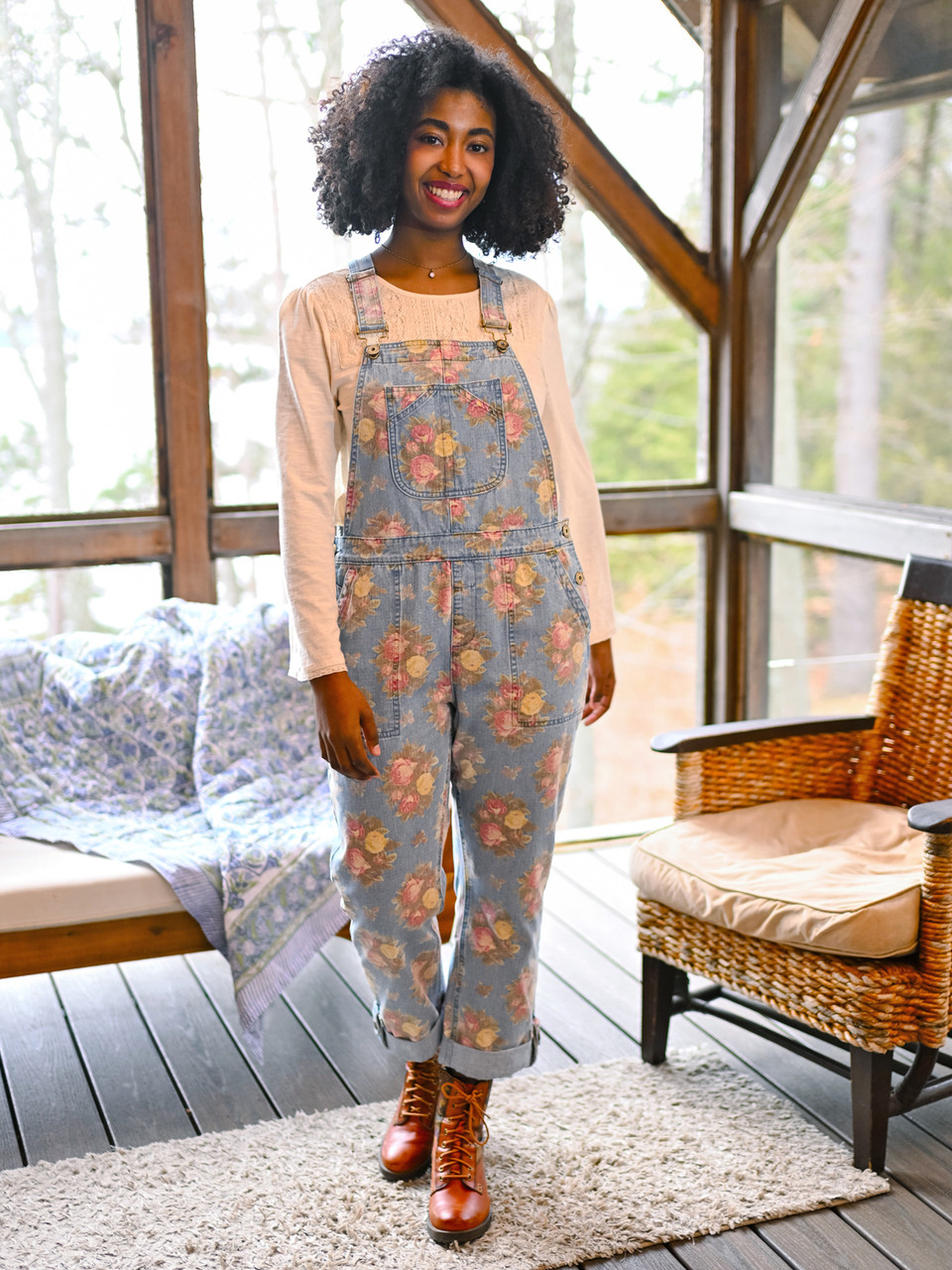 Genevieve Overall - Denim | Shop Beautiful Designs by April Cornell