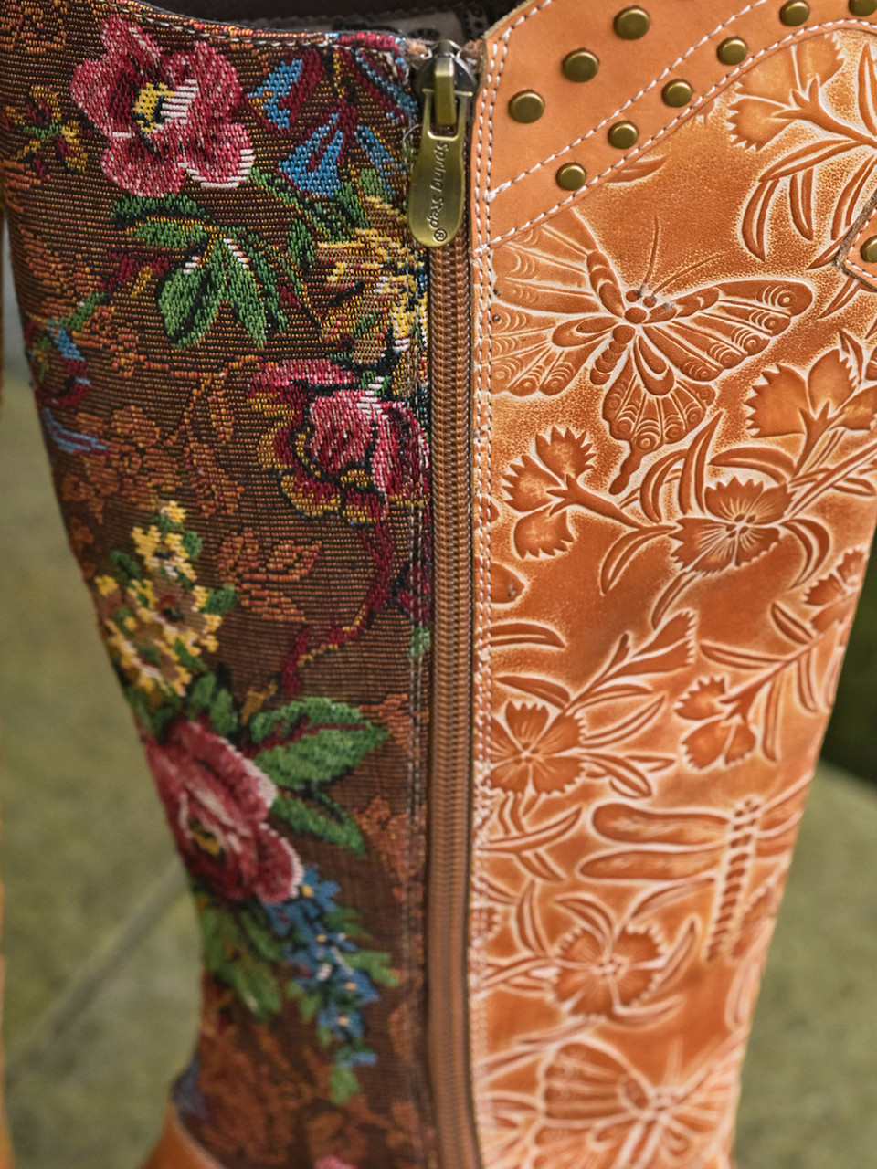 Mallorie Boot - Camel | Shop Beautiful Designs by April Cornell