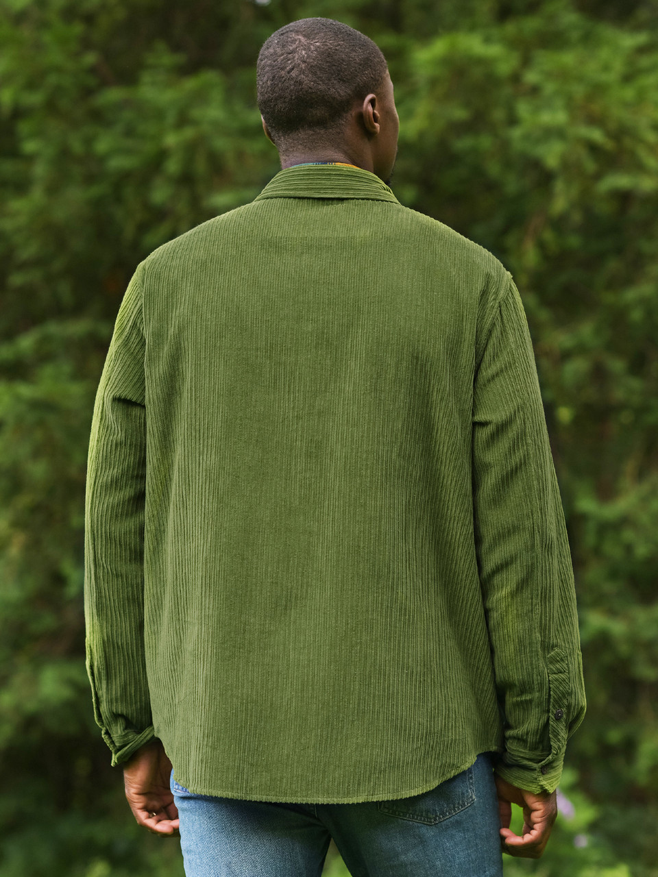 Mossy Path Corduroy Jacket - Forest Green | Shop Beautiful Designs