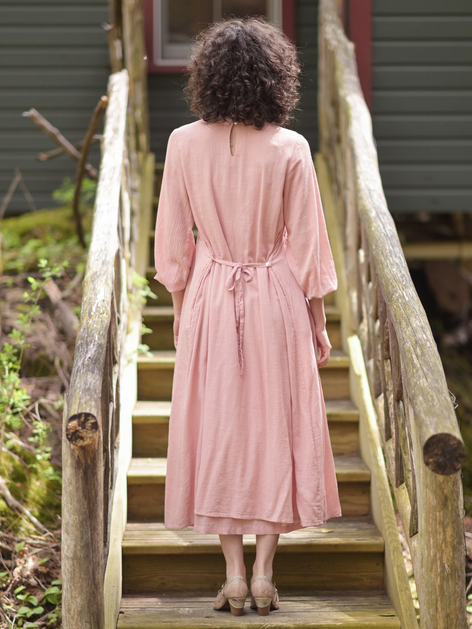 Climbing Petals Dress - Soft Rose | Shop Beautiful Designs by