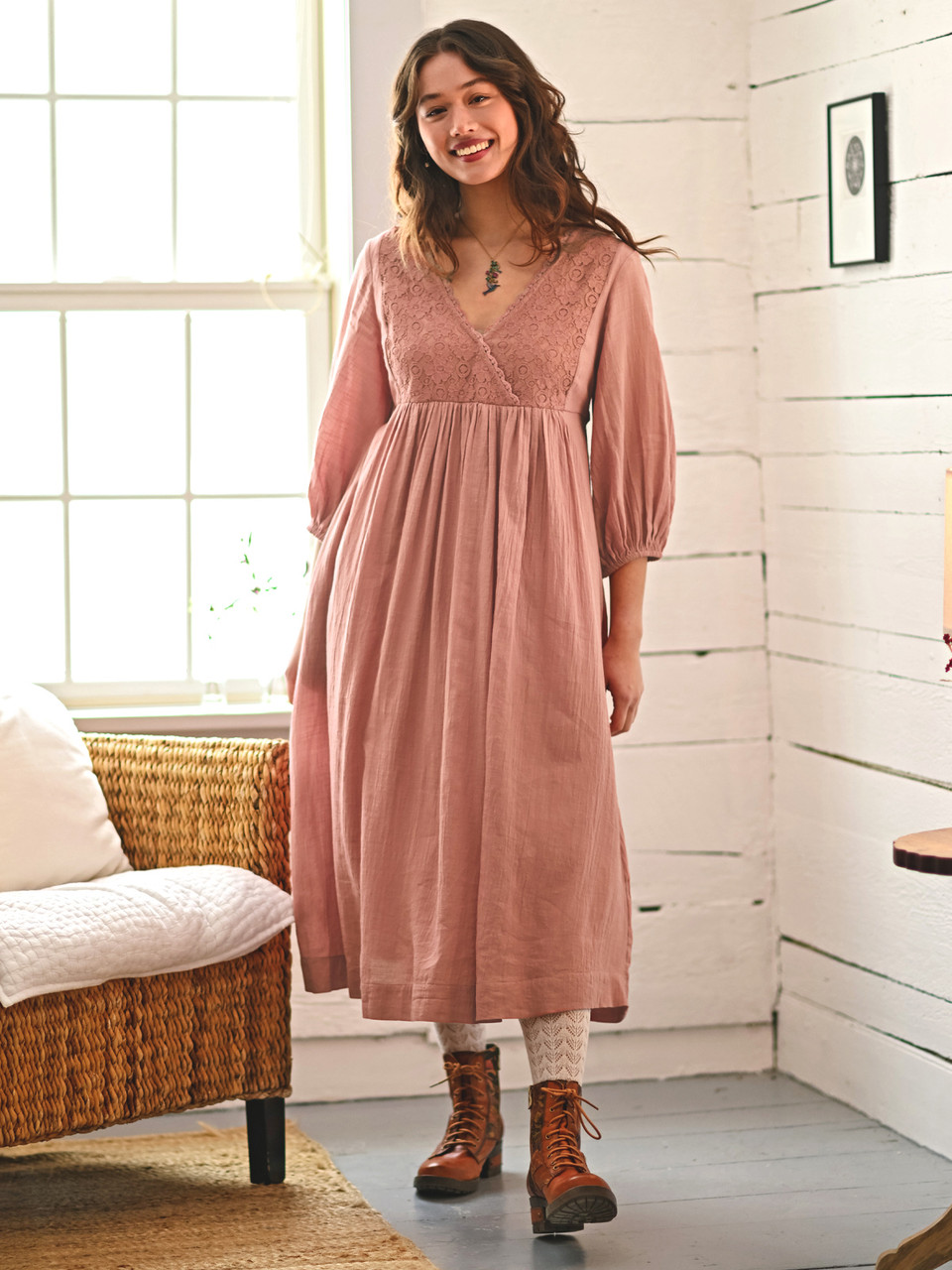 terracotta lace dress KissProm