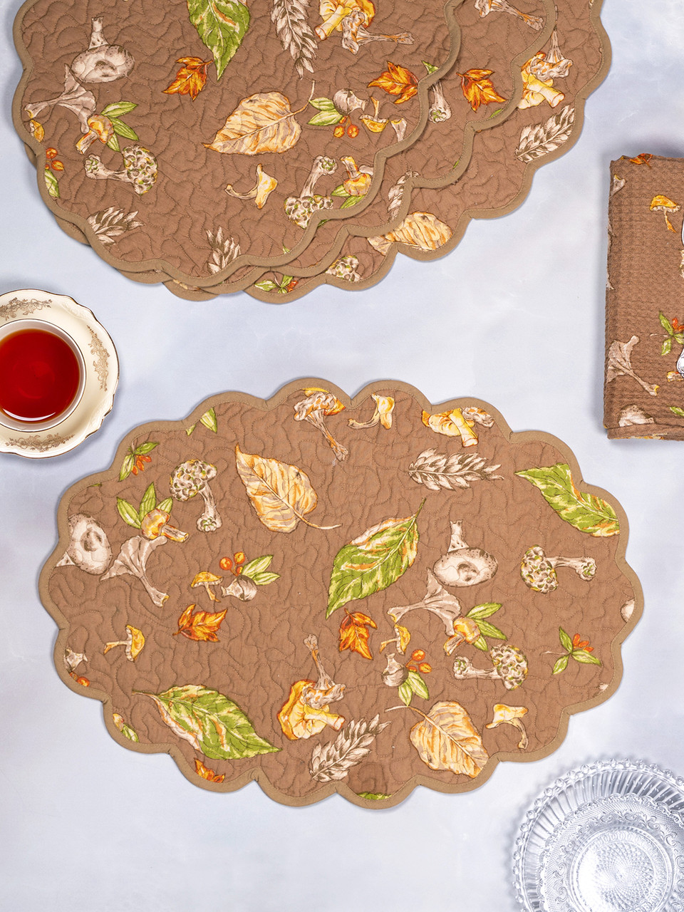 April Cornell Mushroom Forager Placemat - Thumbnail 2