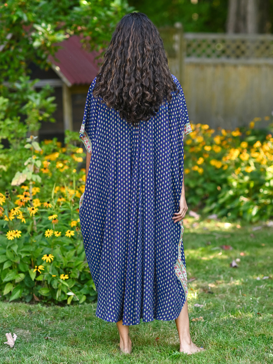 Provencal Caftan - Cobalt | Shop Beautiful Designs by April Cornell