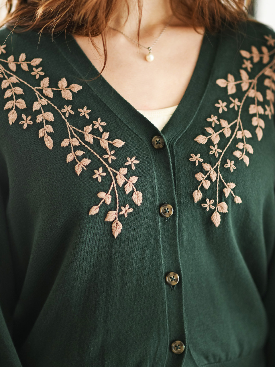 Ivy Hollow Sweater - Forest Green | Shop Beautiful Designs by