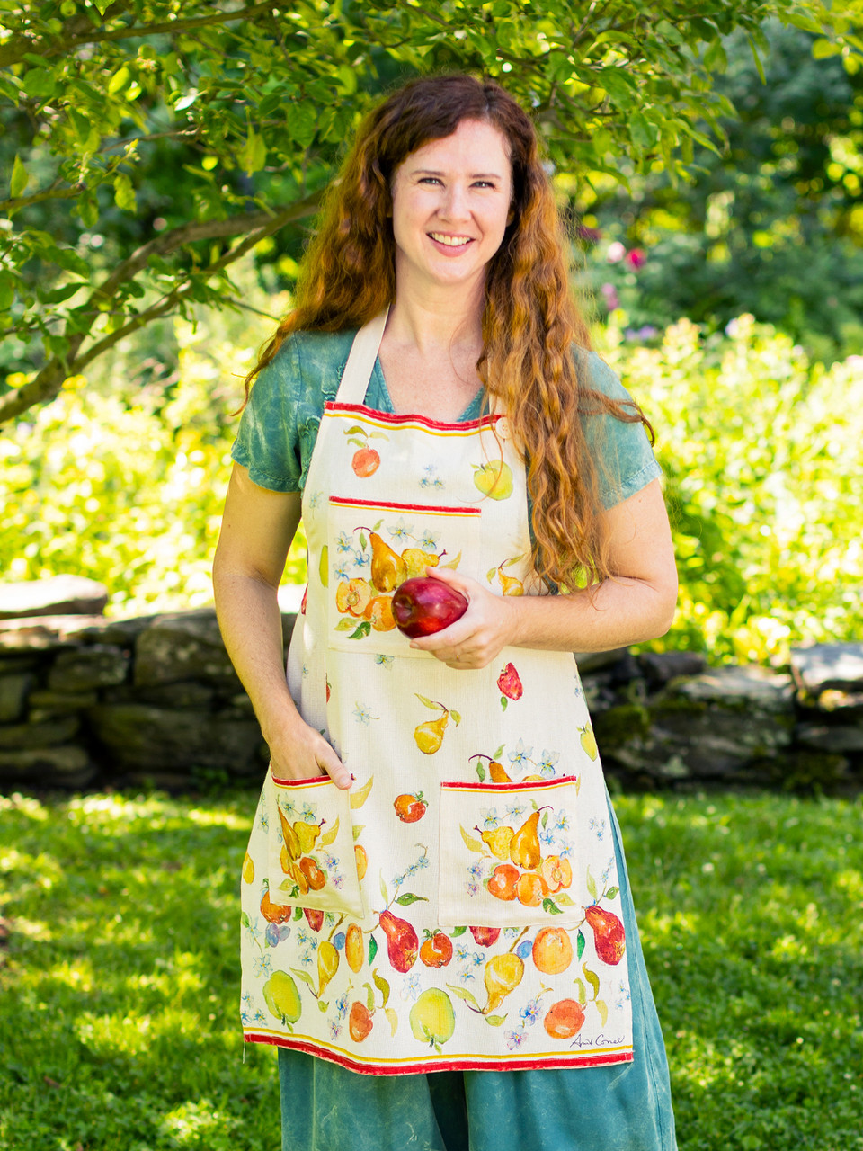 Bushel and a Peck Chef Apron - Multi | Shop Beautiful Designs by