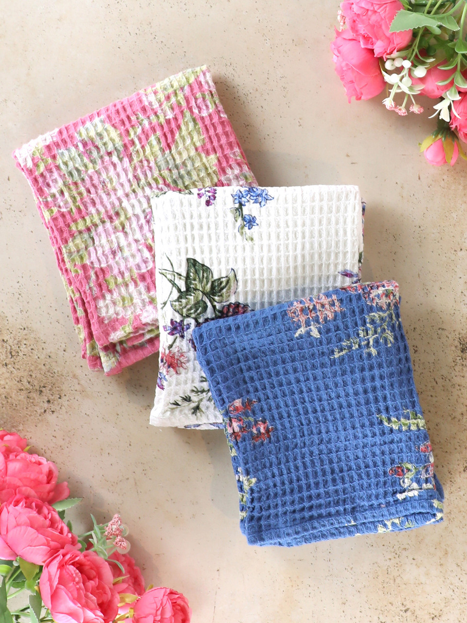 Set of 3 Tea Towel Bundle - Multi
