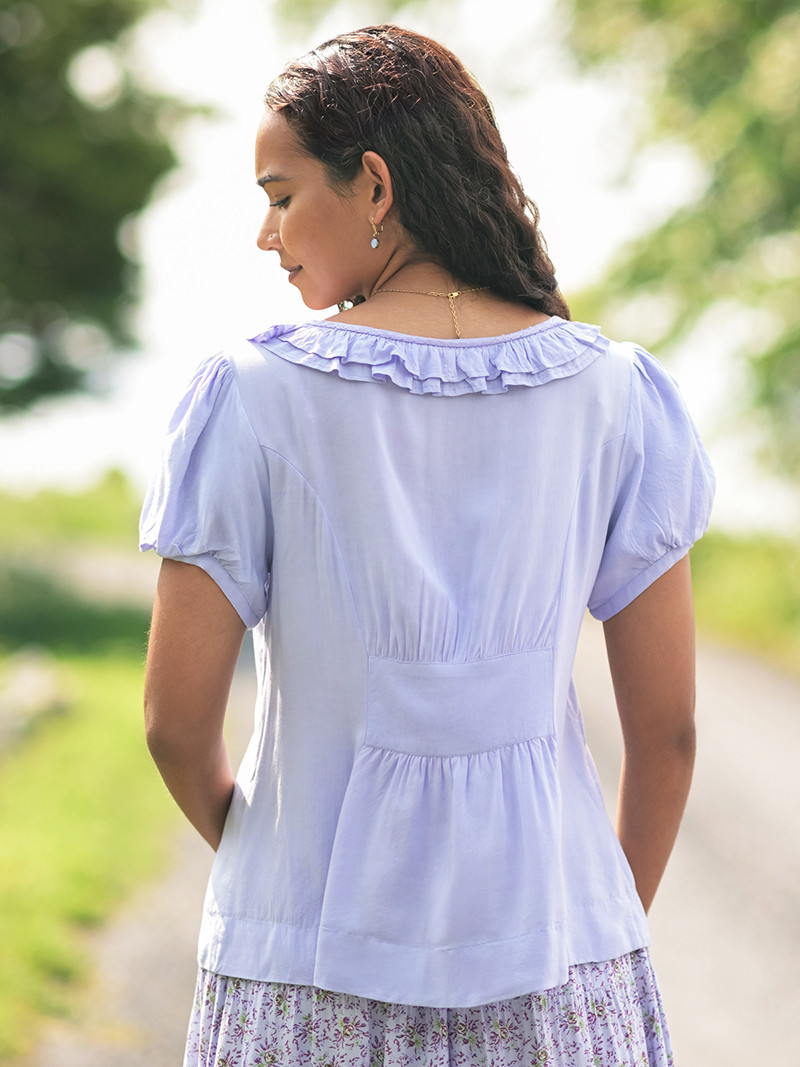 Masterpiece Blouse - Periwinkle | Shop Beautiful Designs by April