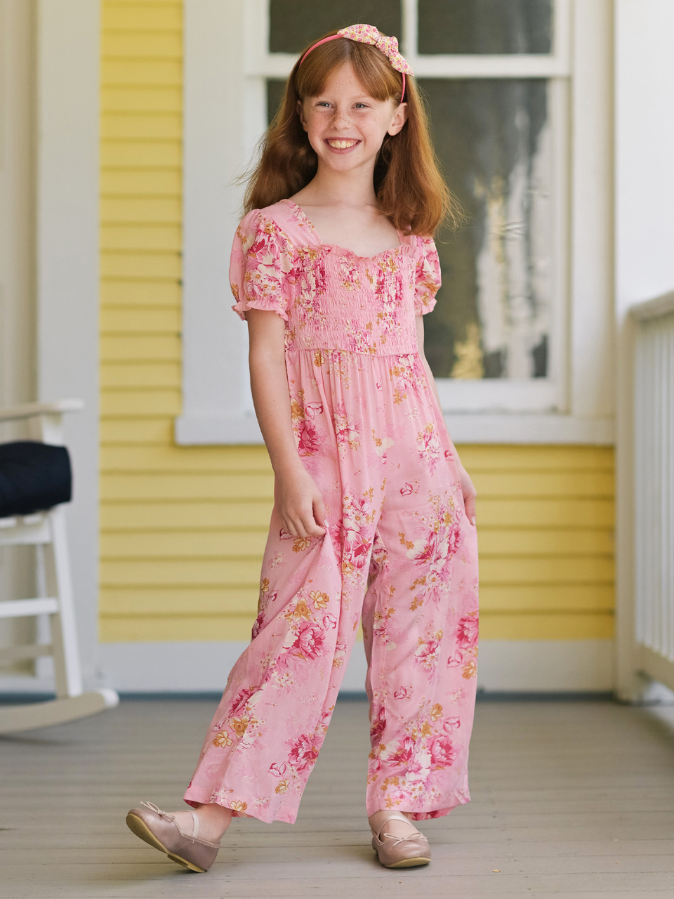 Charming Kids Jumpsuit - Pink | Shop Beautiful Designs by April