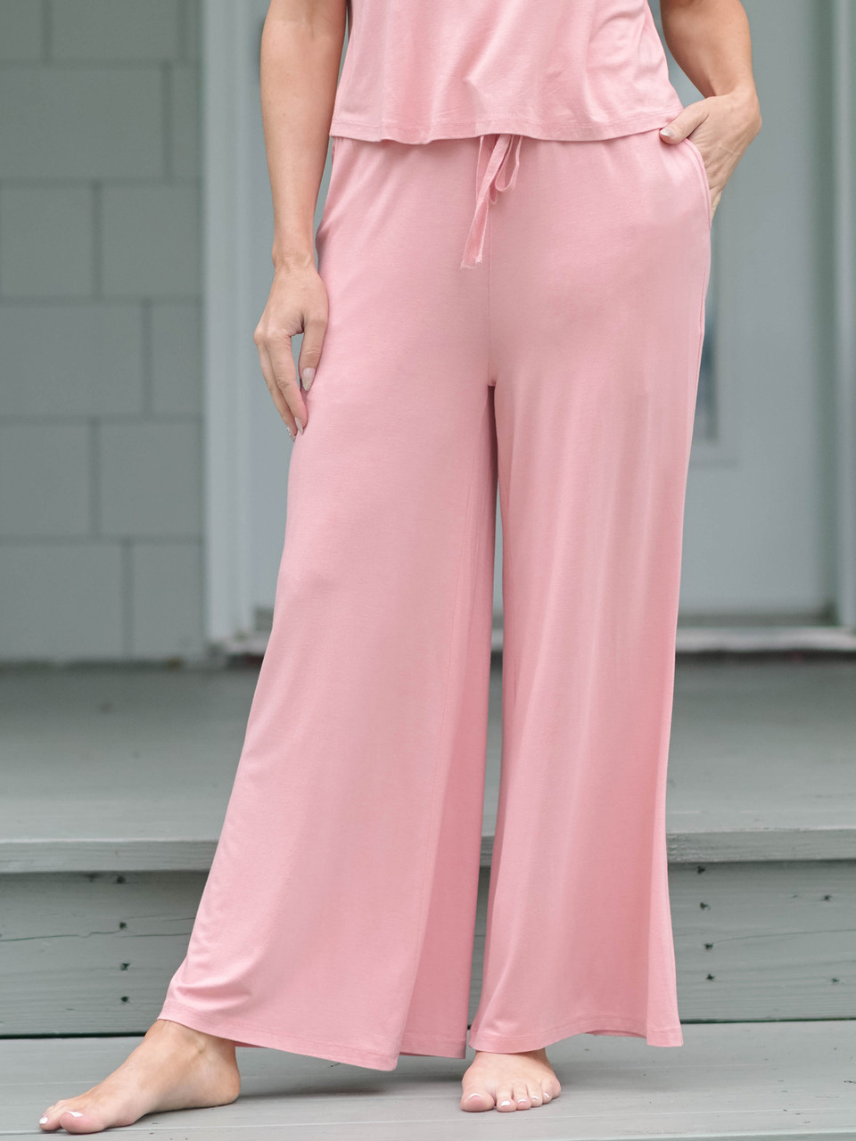 Ballet Jersey Pant - Rose | Shop Beautiful Designs by April Cornell
