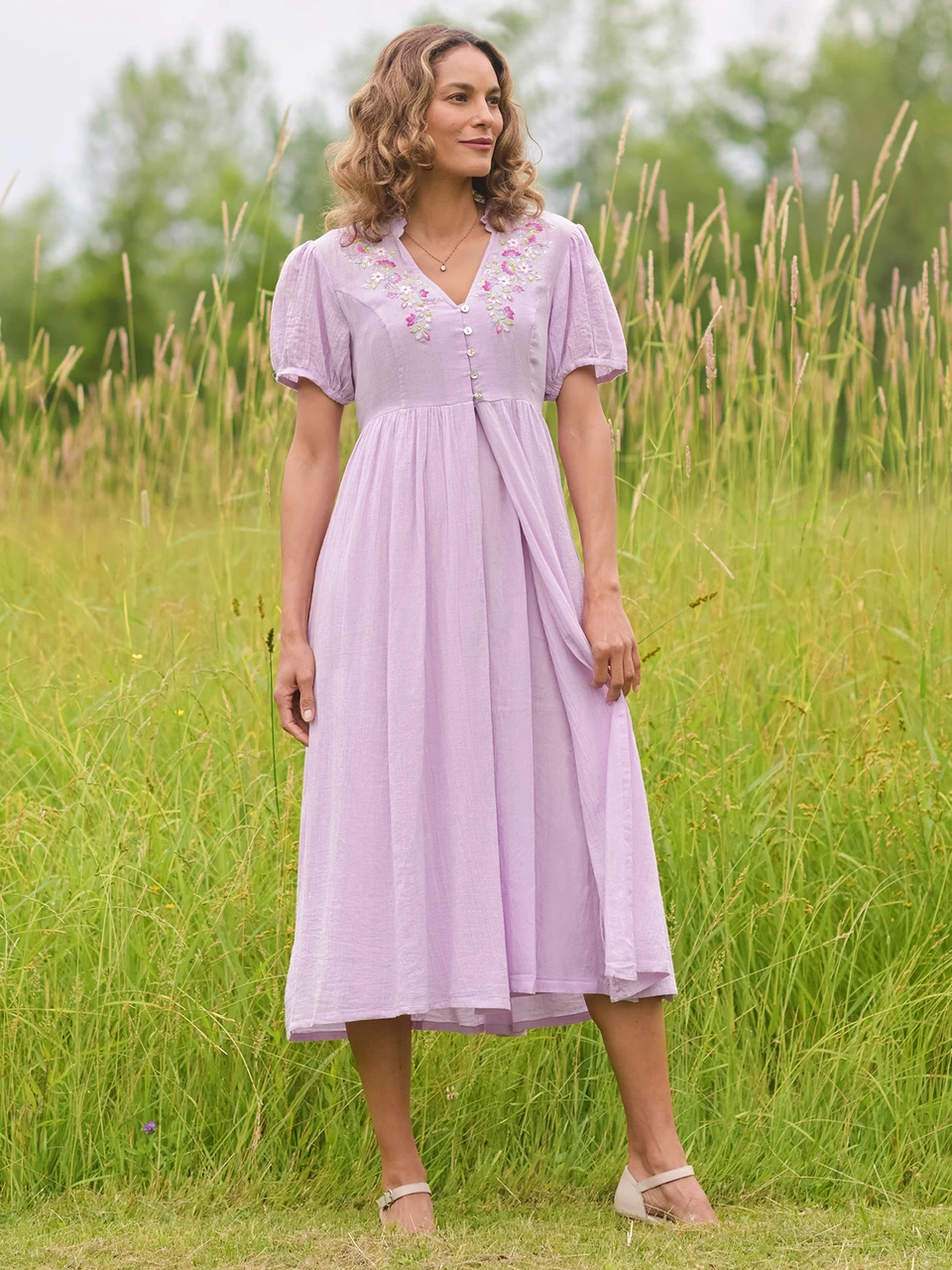 Pride & Prejudice Dress Purple | Size XXS | April Cornell