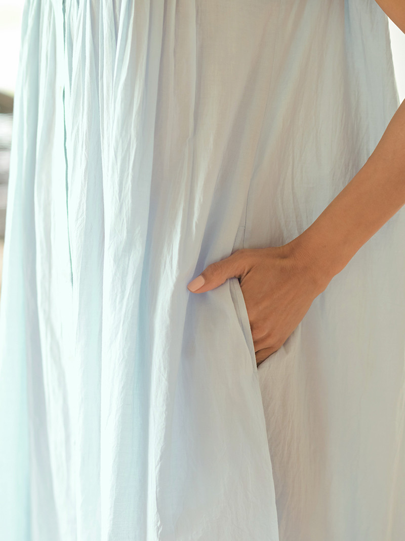 Jardin Nighty - Sky Blue | Shop Beautiful Designs by April Cornell
