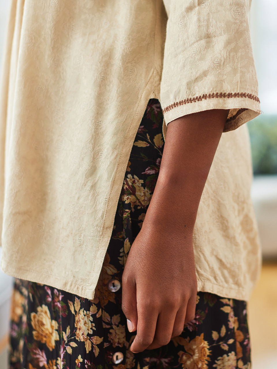Jacquard Bare Tunic by Todayful
