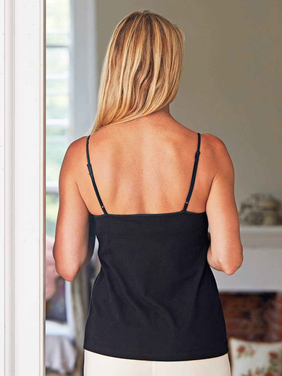 Kimmie Cami - Black | Shop Beautiful Designs by April Cornell