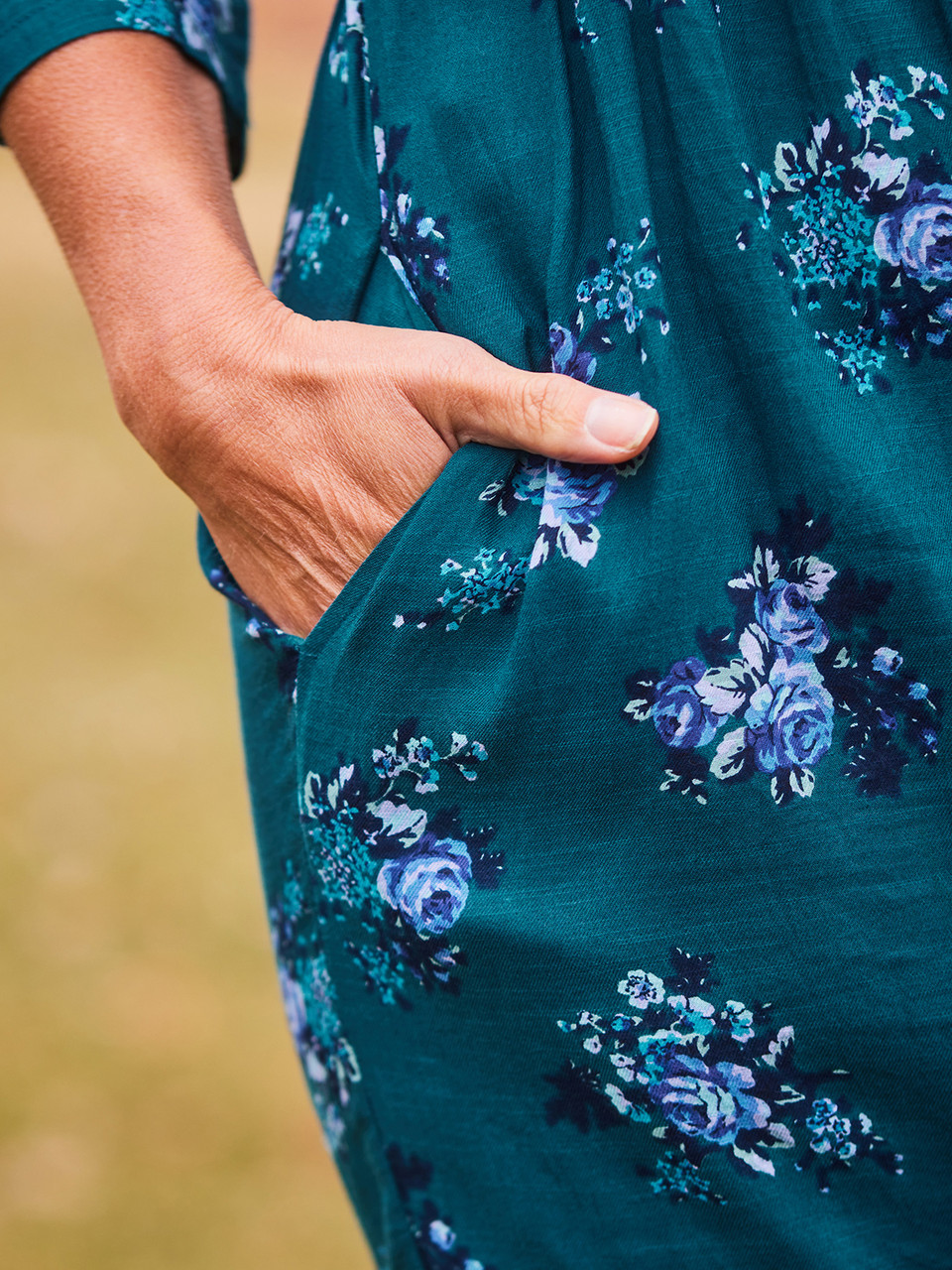 Estella Hostess Dress - Dark Teal | Shop Beautiful Designs