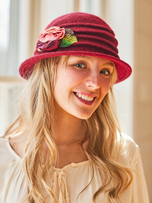 Rosette Wool Cloche