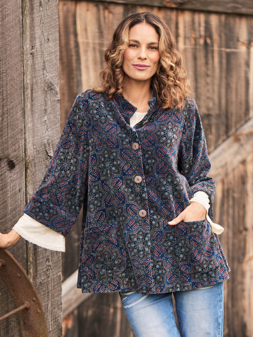 Shanghi Velvet Jacket | Shop Beautiful Designs by April Cornell